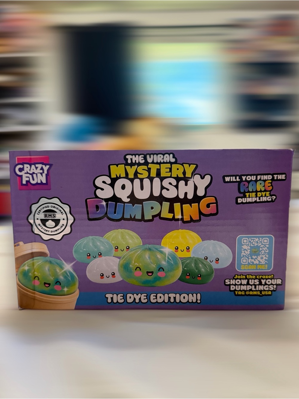 RMS Mystery Squishy Dumpling Tie Dye Edition
